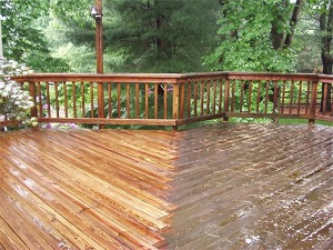 wooden Deck and Fence Cleaning